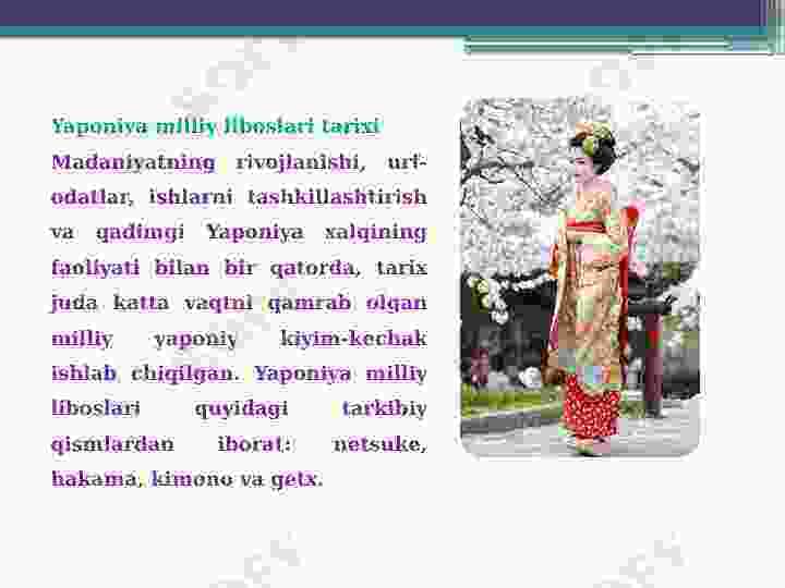 Yaponiya ayollar libosi