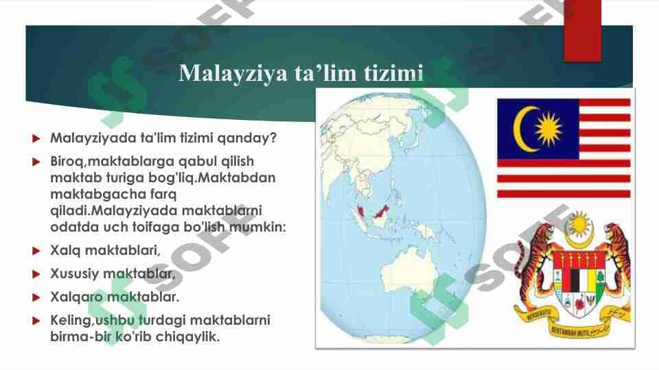 Malayziya ta’lim tizimi