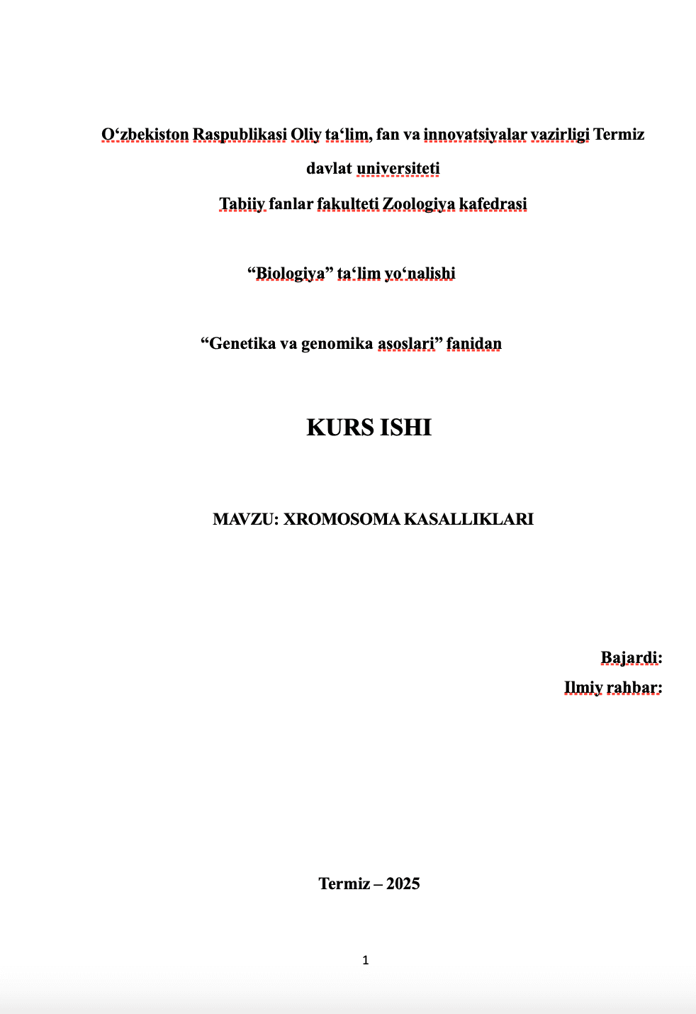 Xromosoma kasalliklari