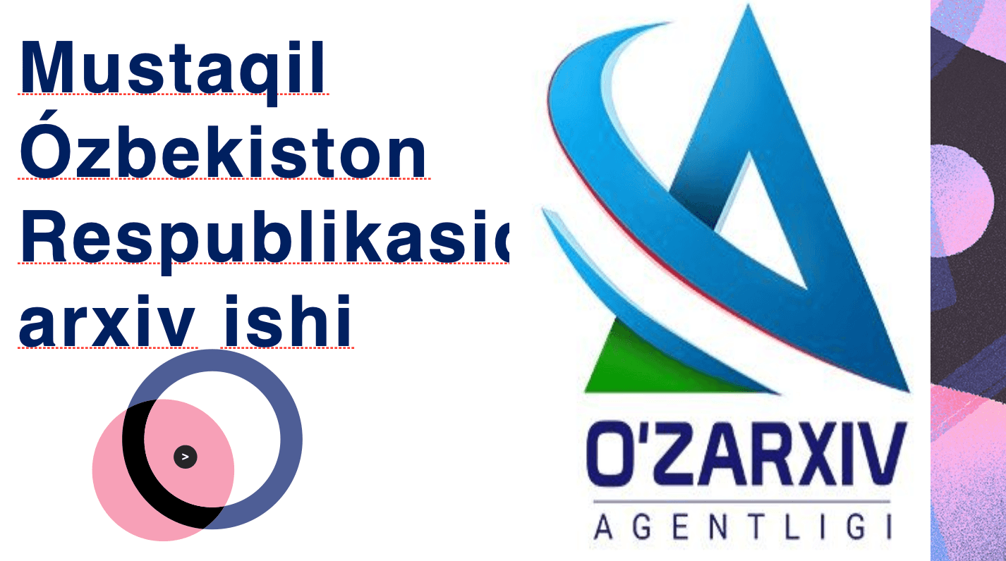 O'zbekiston Respublikasida arxiv ishi