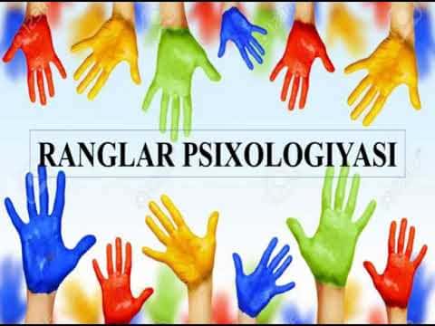 Ranglar psixologiyasi