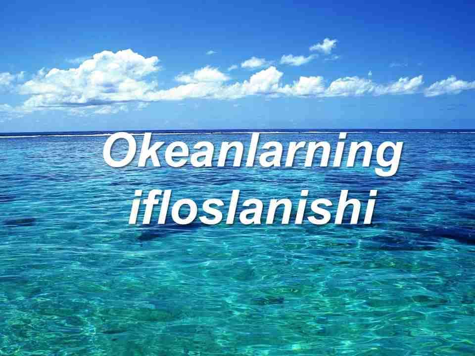 Okeanlarning ifloslanishi