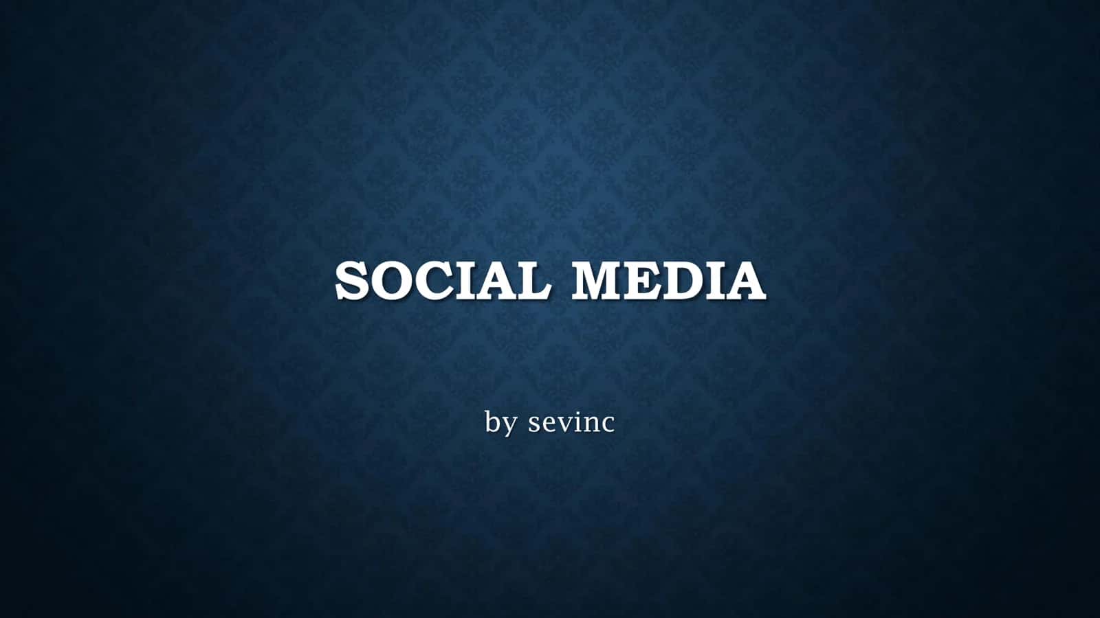 social media vocabulary with definition