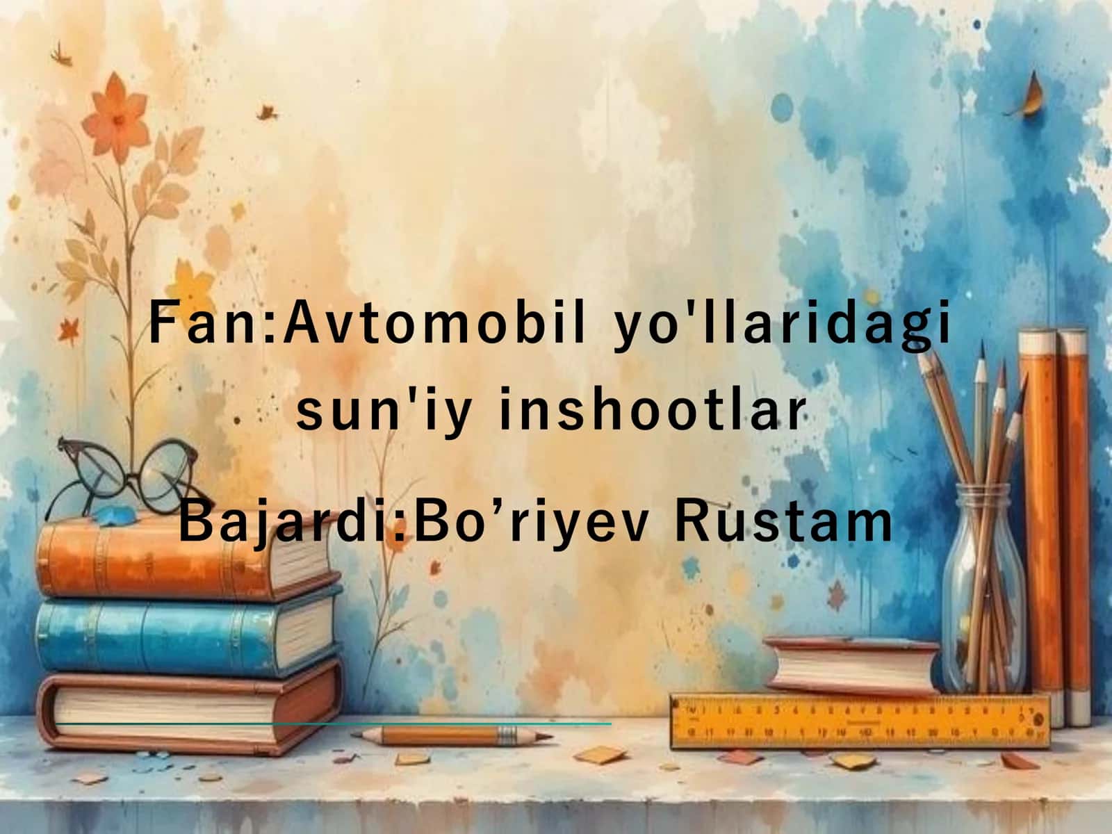 Avtomobil yo'llaridagi sun'iy inshootlar