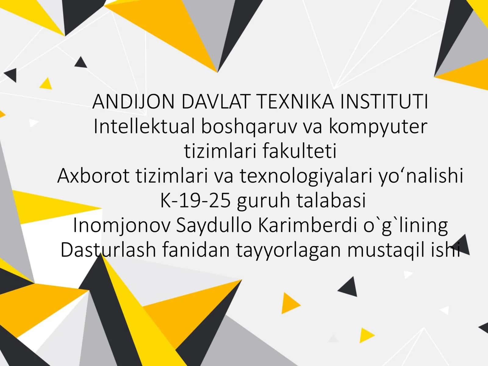 Ehtimollik modellarini yaratishga kirish