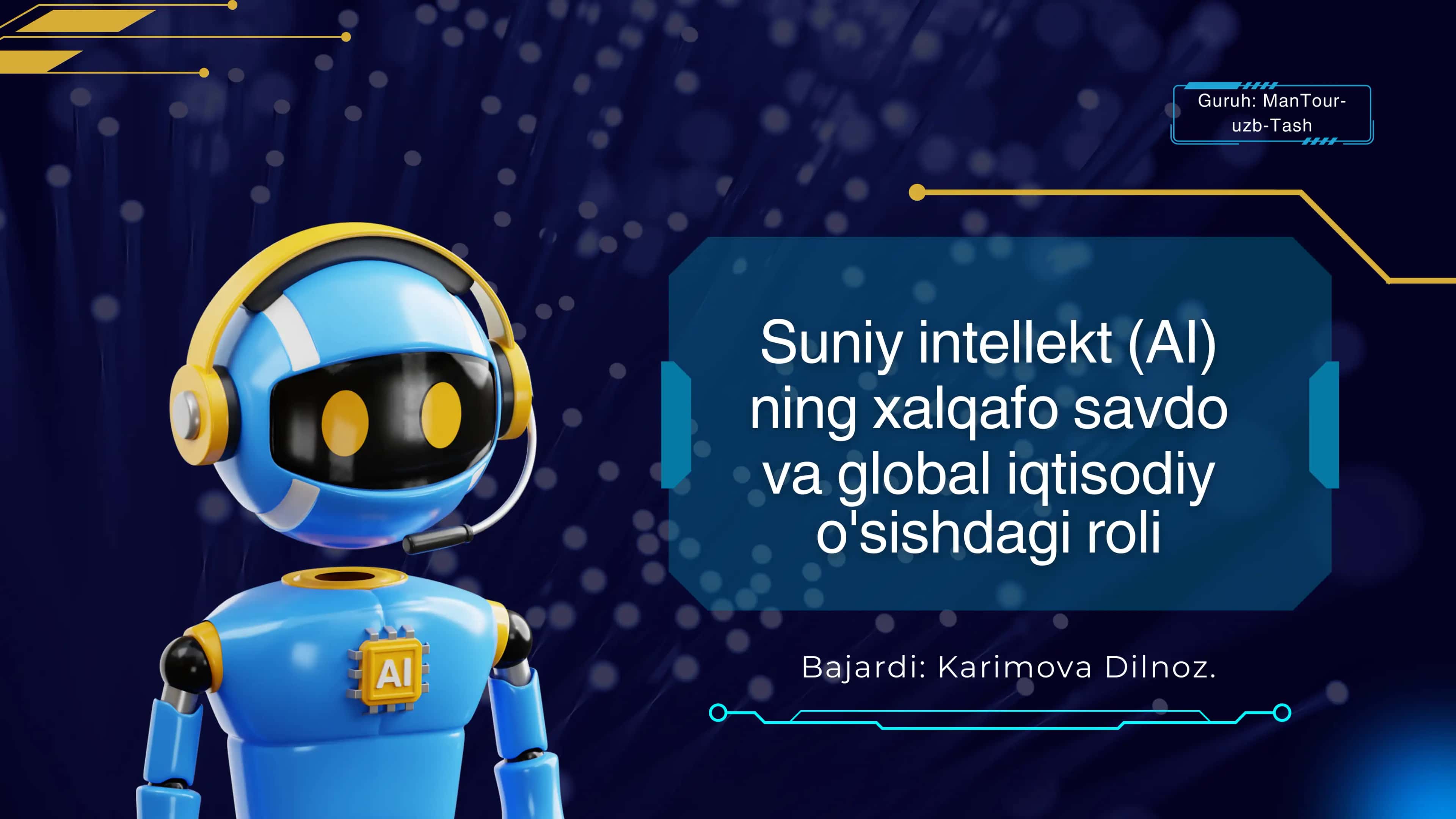 Suniy intellekt (AI)