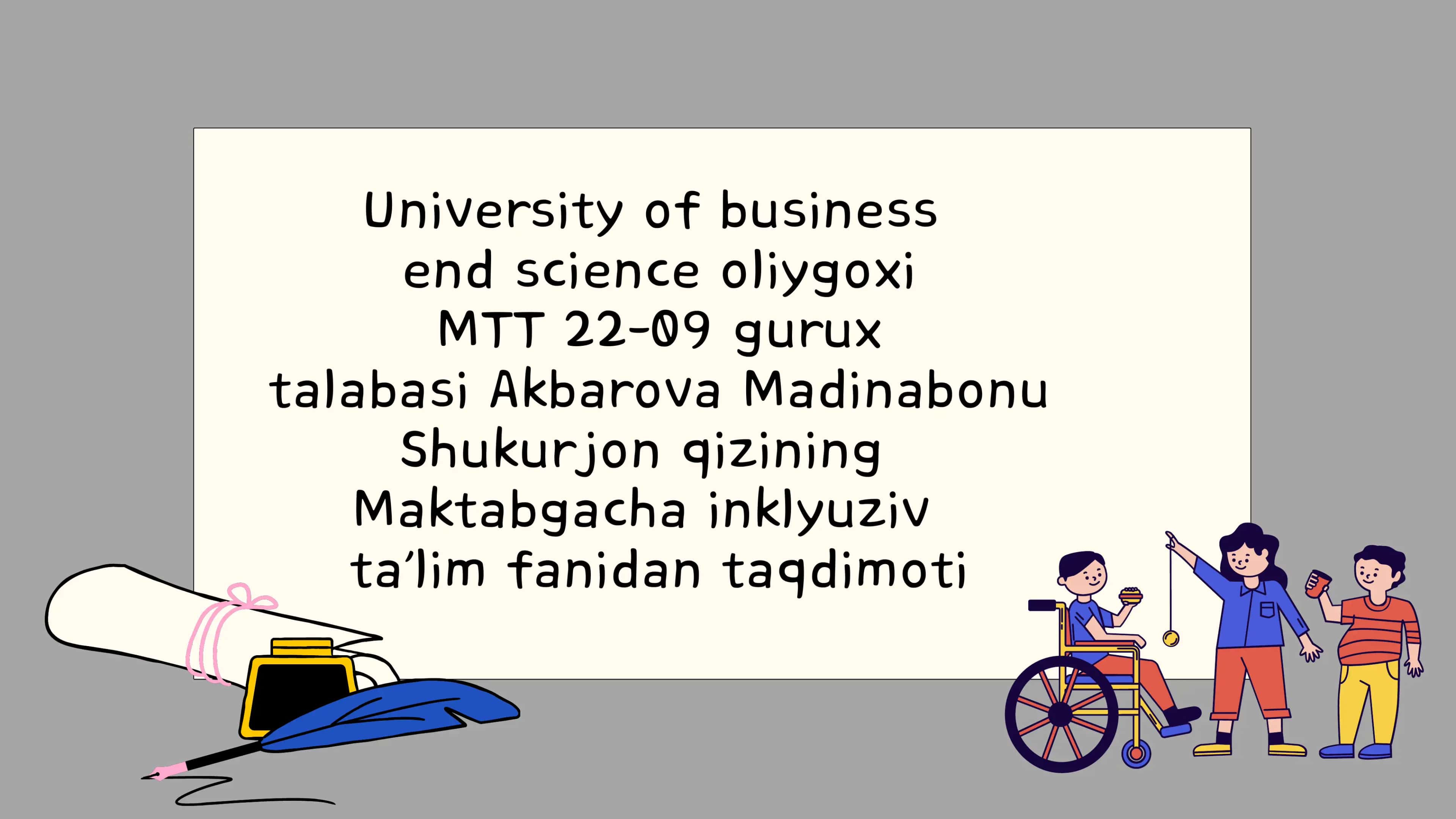 Inklyuziv taʼlim