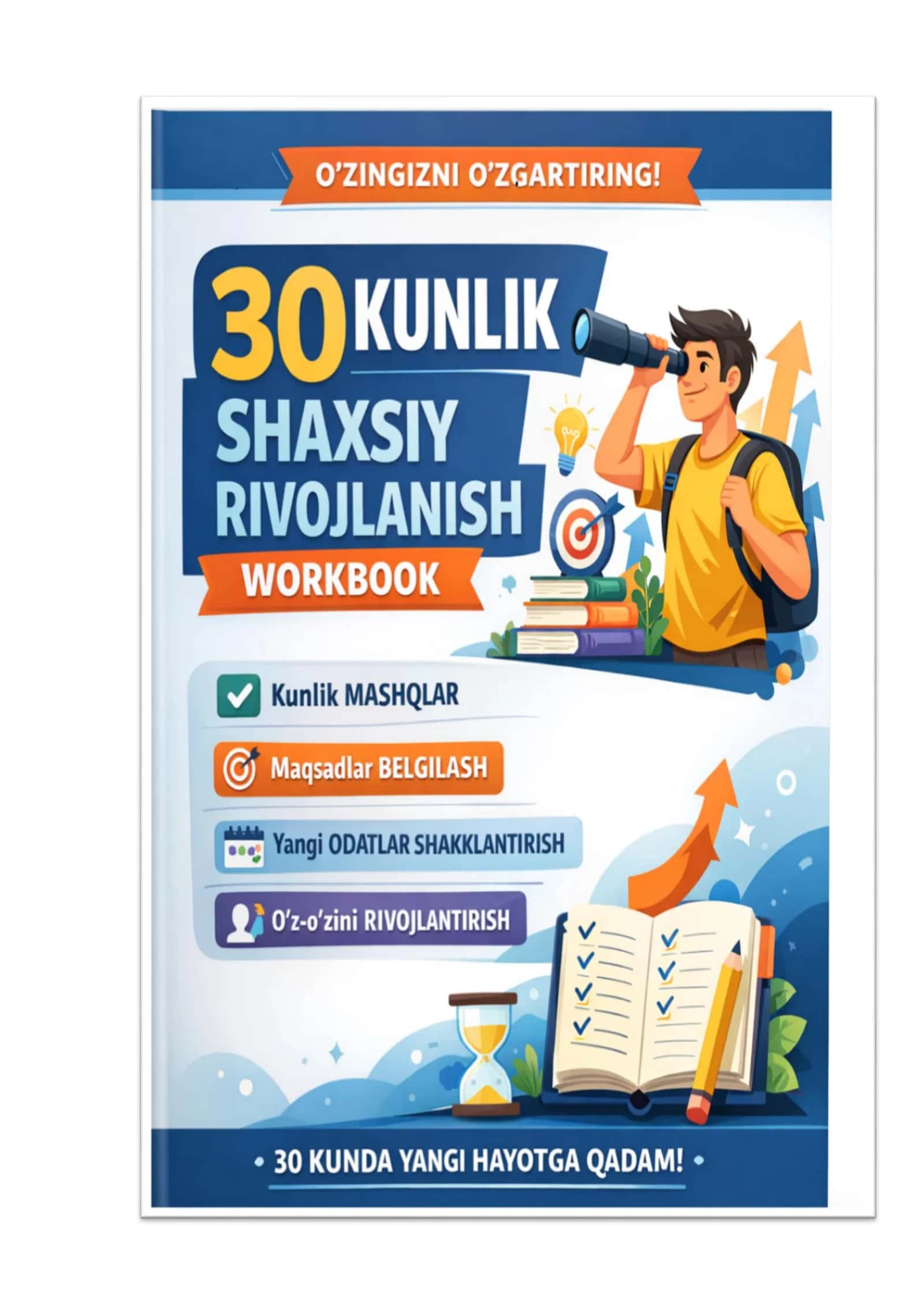 30 KUNLIK SHAXSIY RIVOJLANISH WORKBOOK
