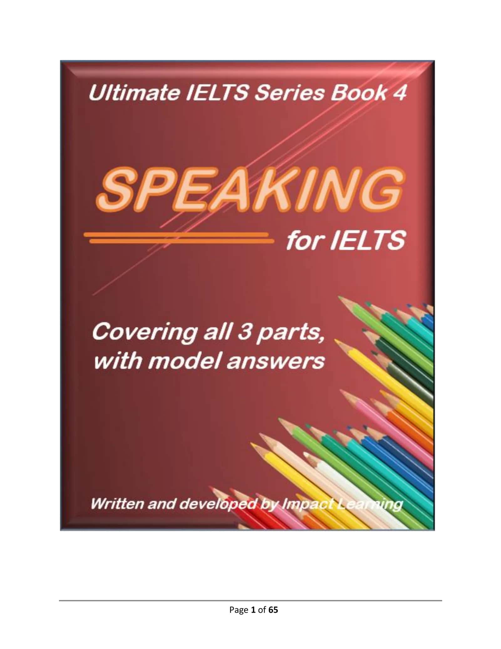 About the IELTS speaking test
