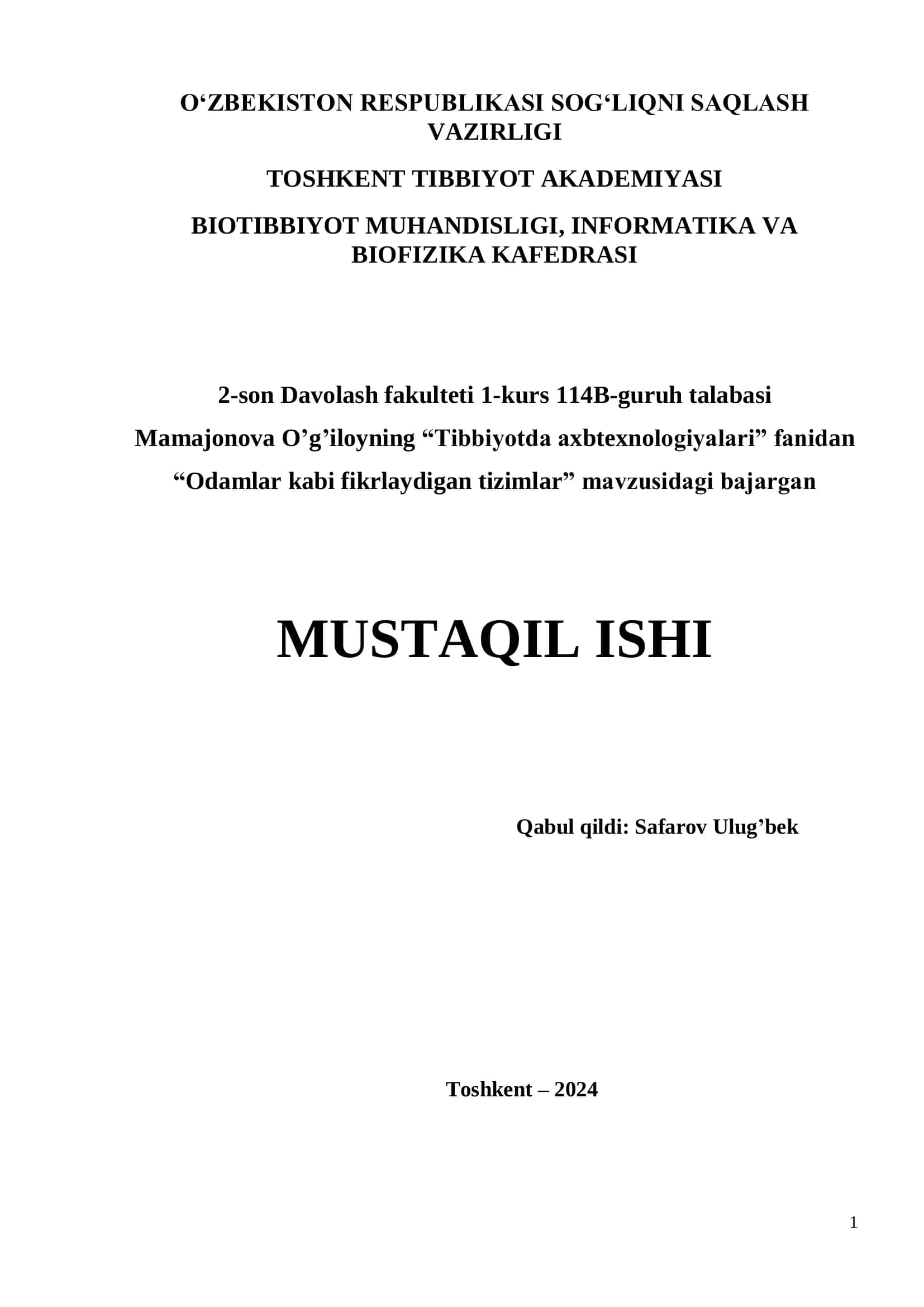 Odamlar kabi fikrlaydigan tizimlar