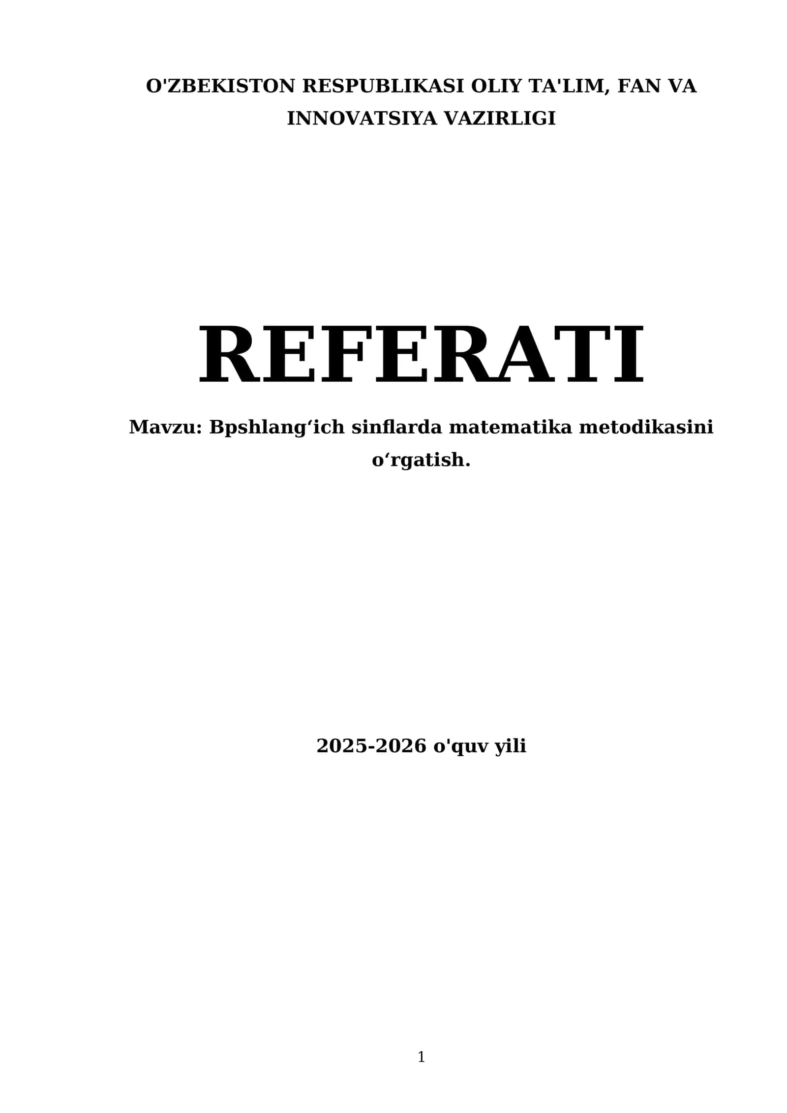 Matematika metodikasi