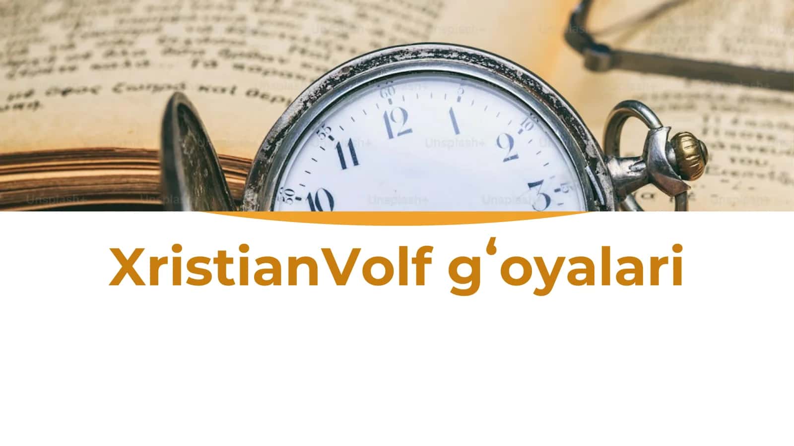 Xristian Volf gʻoyalari