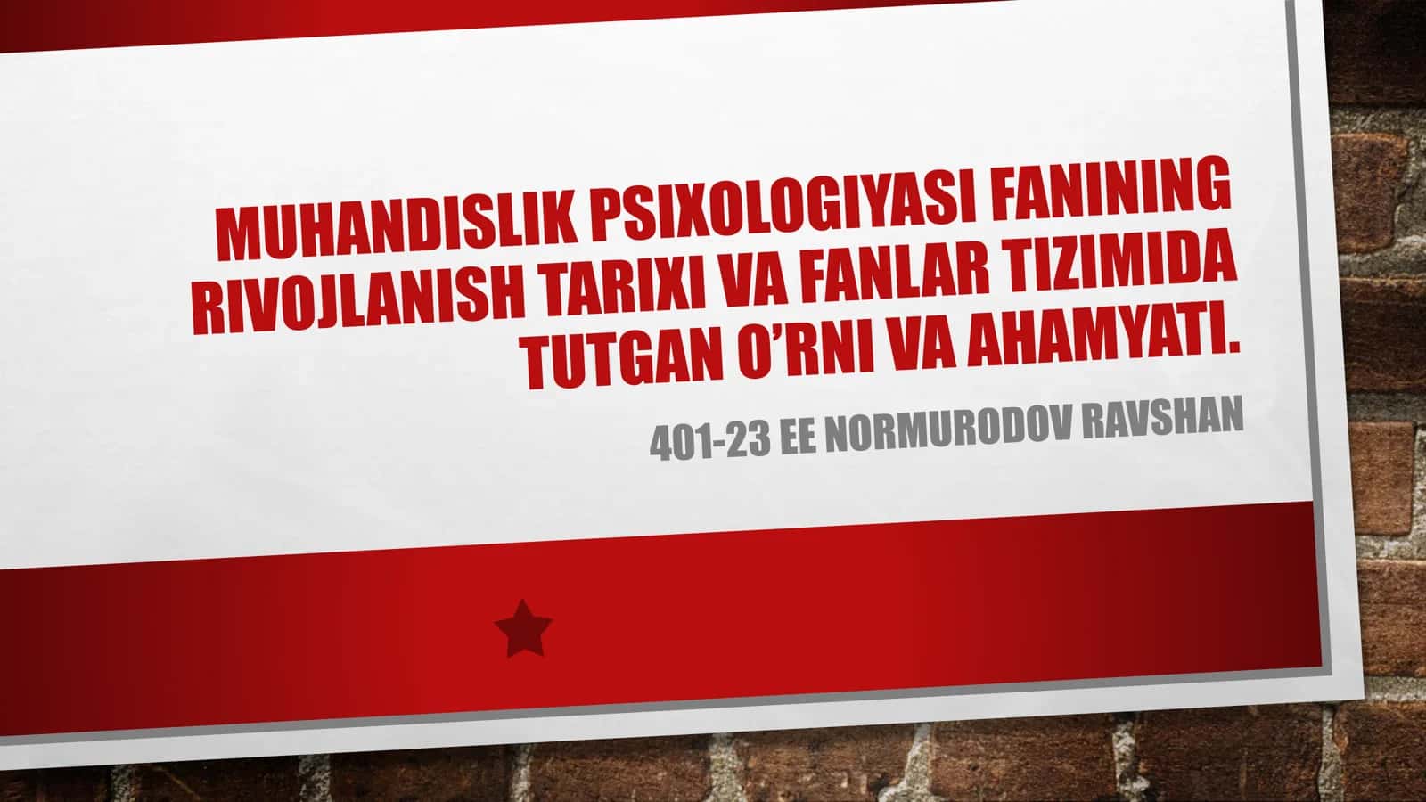 Muxandislik psixalogiyasi