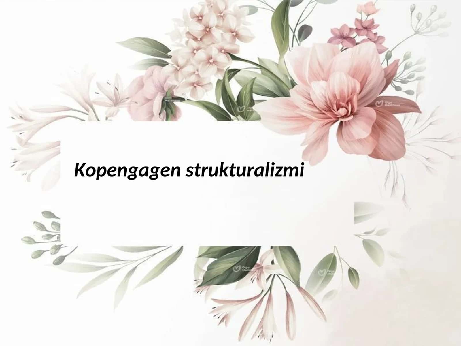 Kopengagen strukturalizm