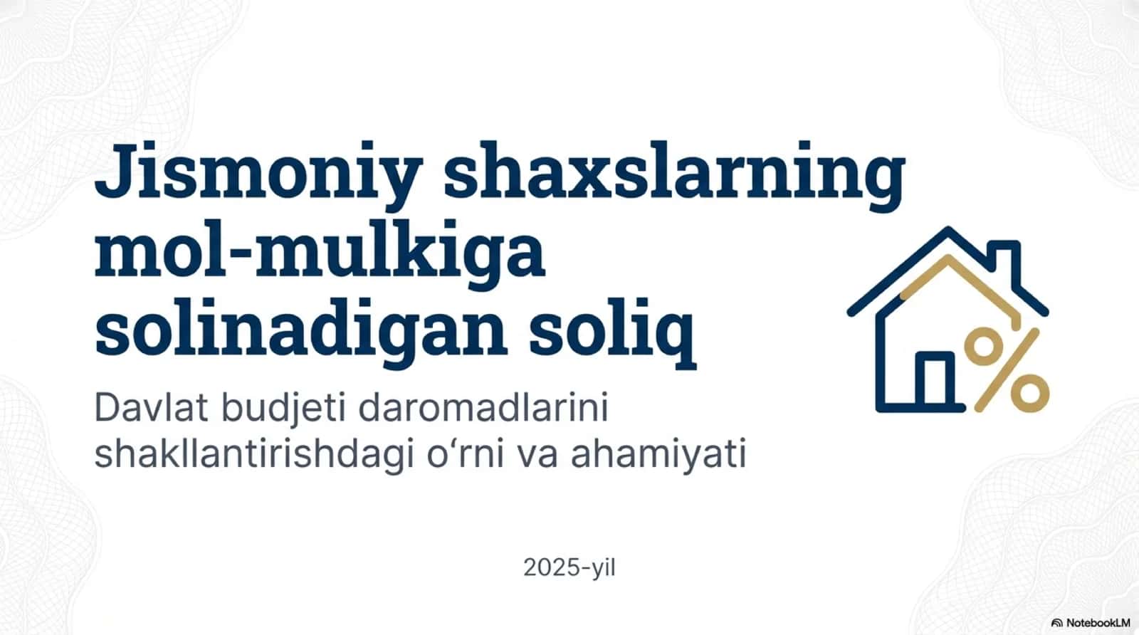 Jismoniy shaxslardan olinadigan mol-mulk solig'i