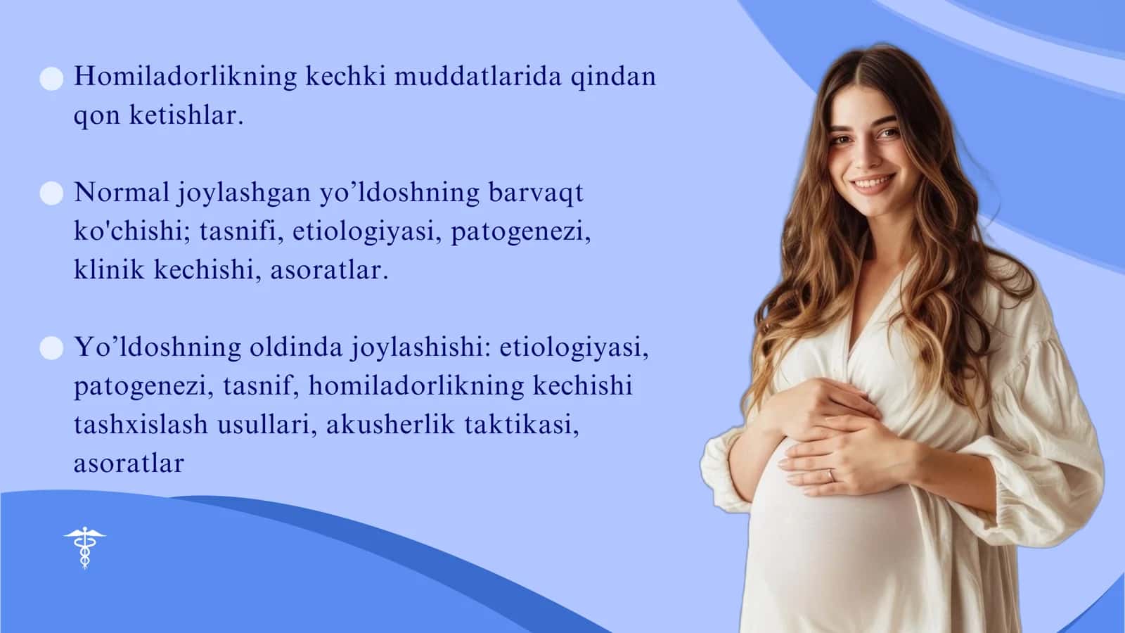 Homiladorlikning kechki muddatlarida qindan qon ketishlar