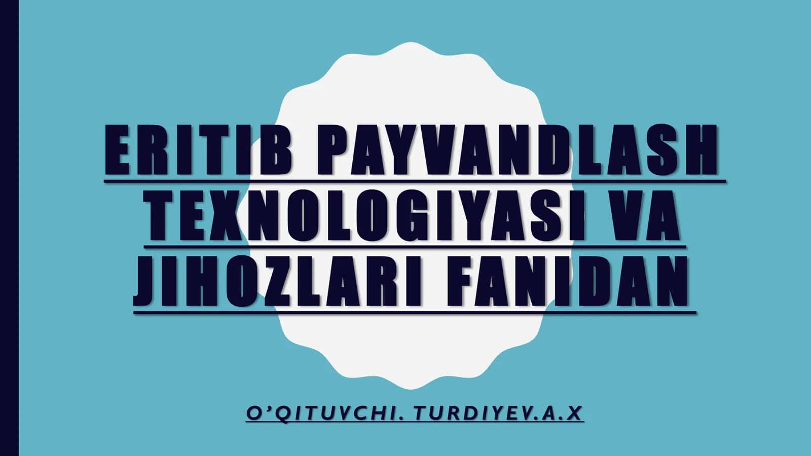 LAZERLI KESISHNING MOHIYATI