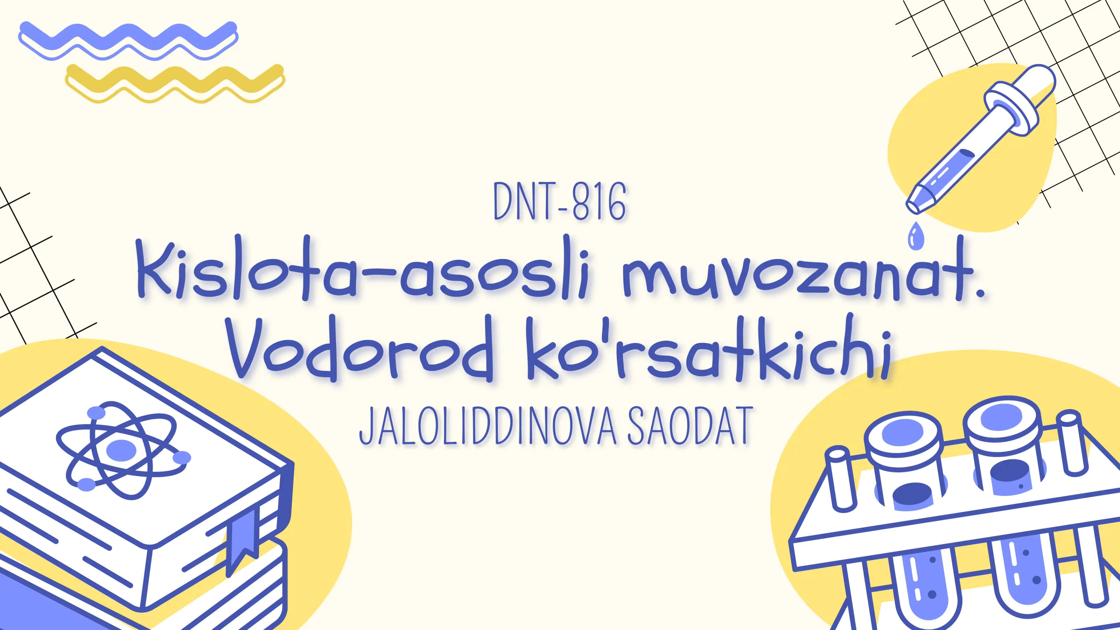 Kislota-asosli muvozanat