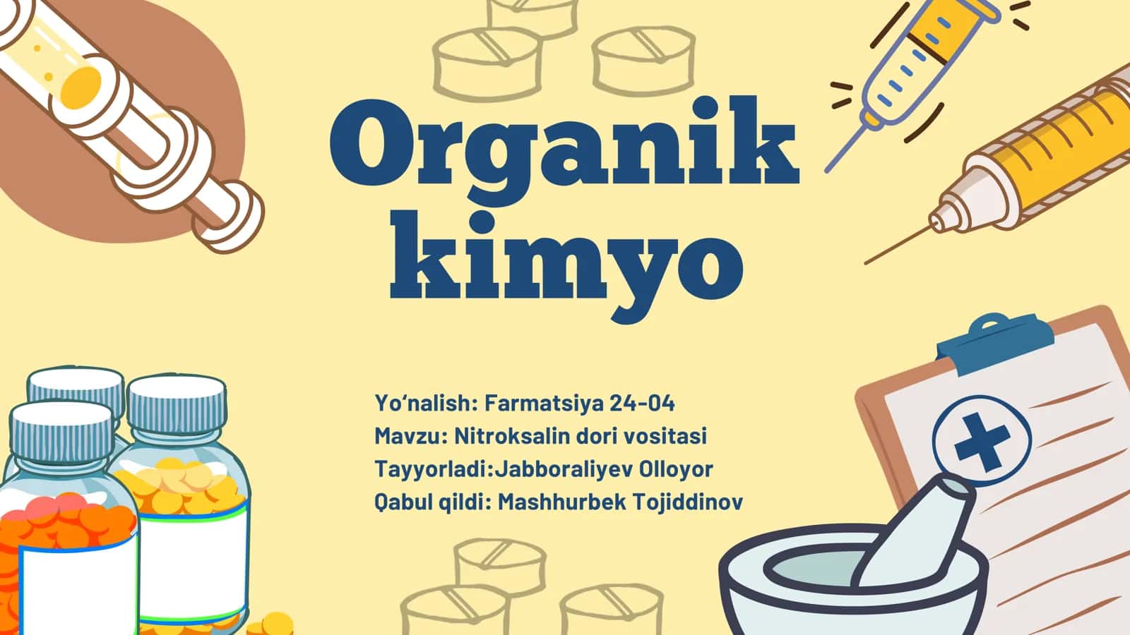 Nitroksalin dori vositasi