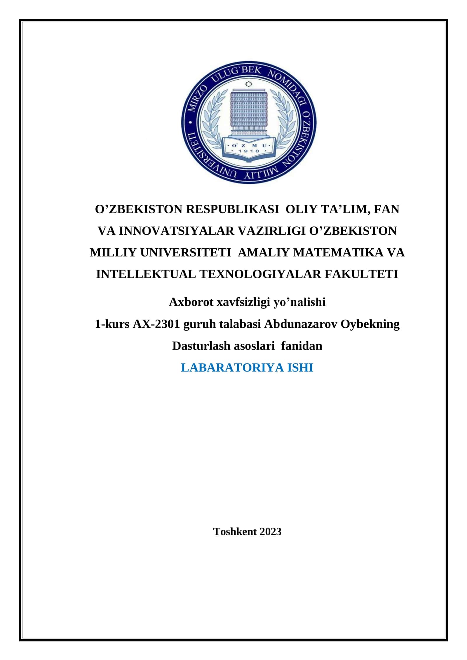Matematik ifodalarni C# tilida yozish.