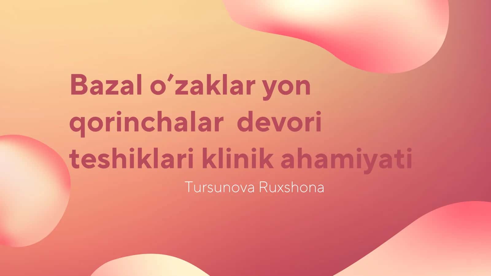bazal uzaklar
