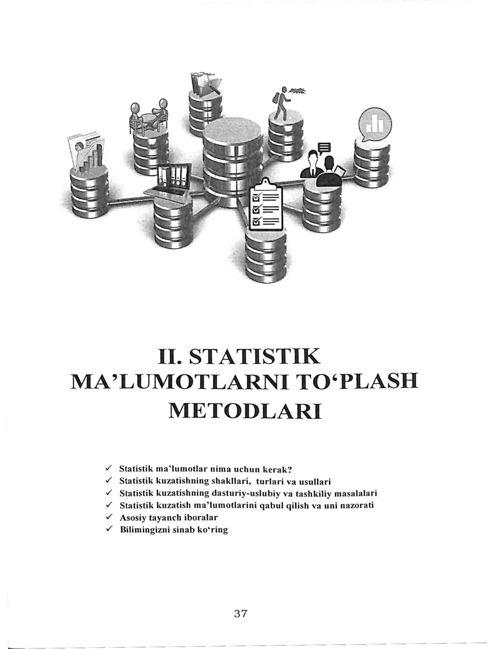 STATISTIK MA’LUMOTLARNI TO‘PLASH METODLARI
