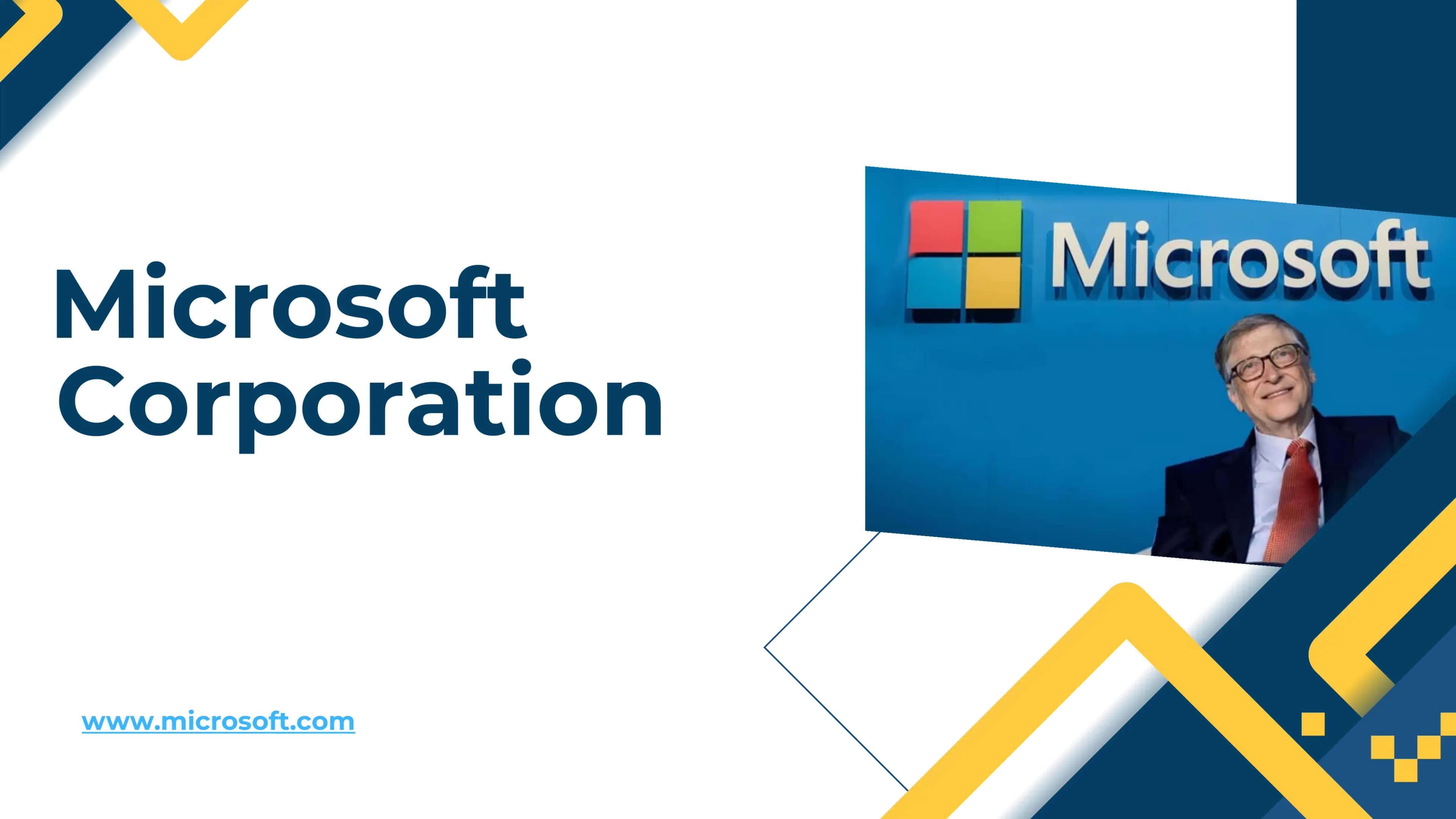 Microsoft Corporation tarixi moliyaviy ko`rsatkichlari.