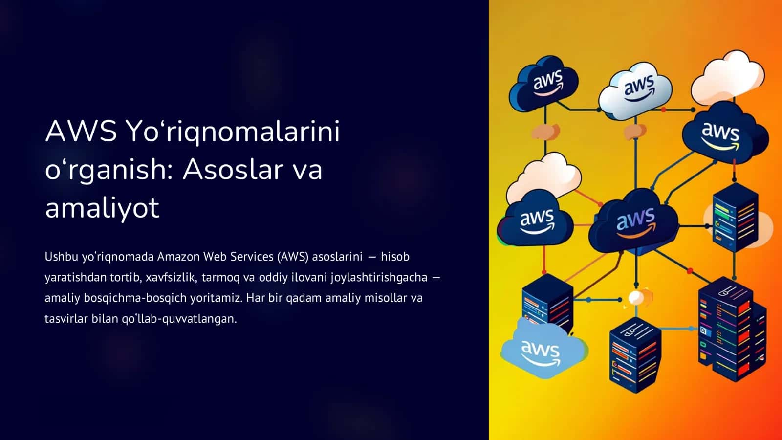 AWS Yo‘riqnomalarini o‘rganish: Asoslar va amaliyot