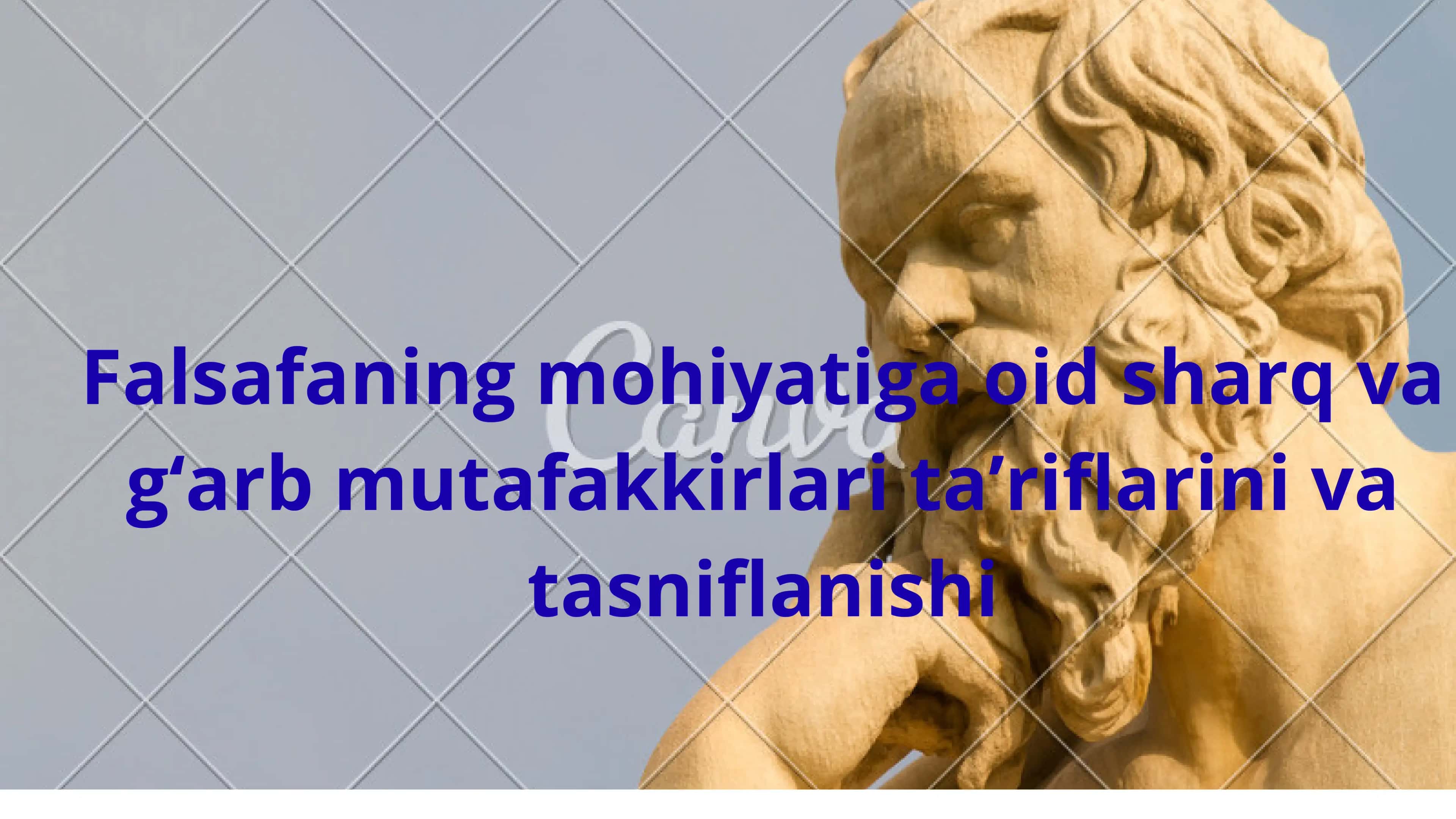 Falsafaning mohiyati