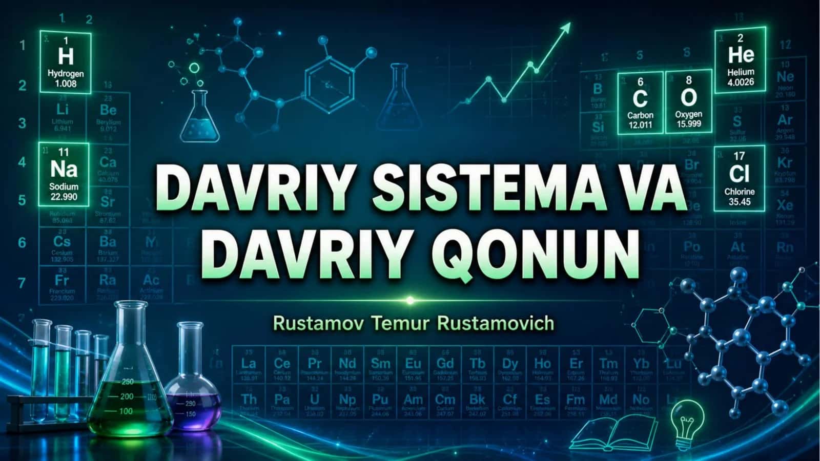 Yangi davriy sistema va davriy qonun