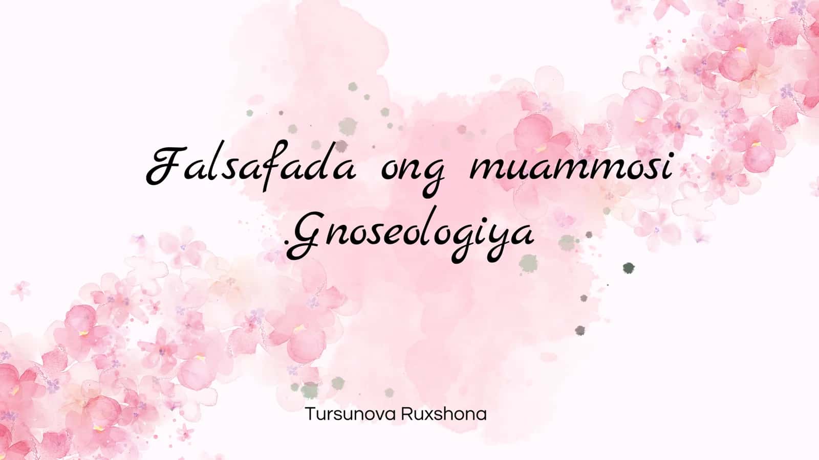 gnoseologiya