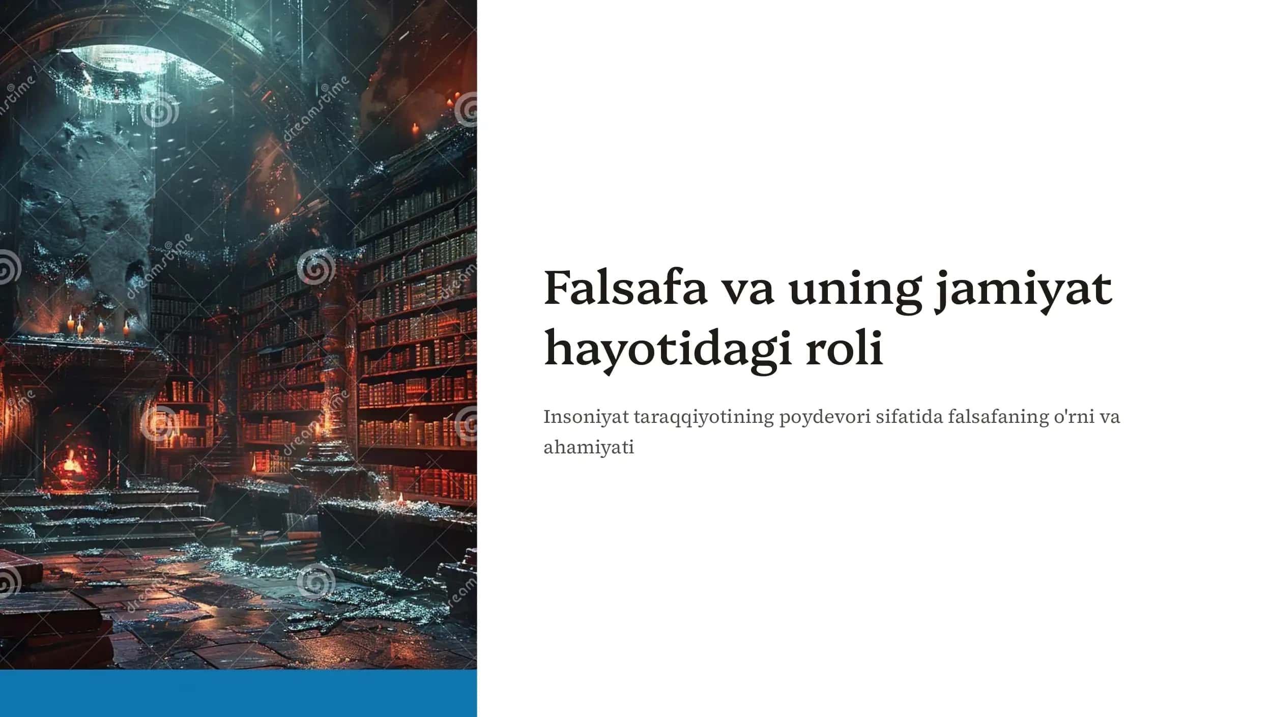 Falsafa va uning jamiyat hayotidagi roli