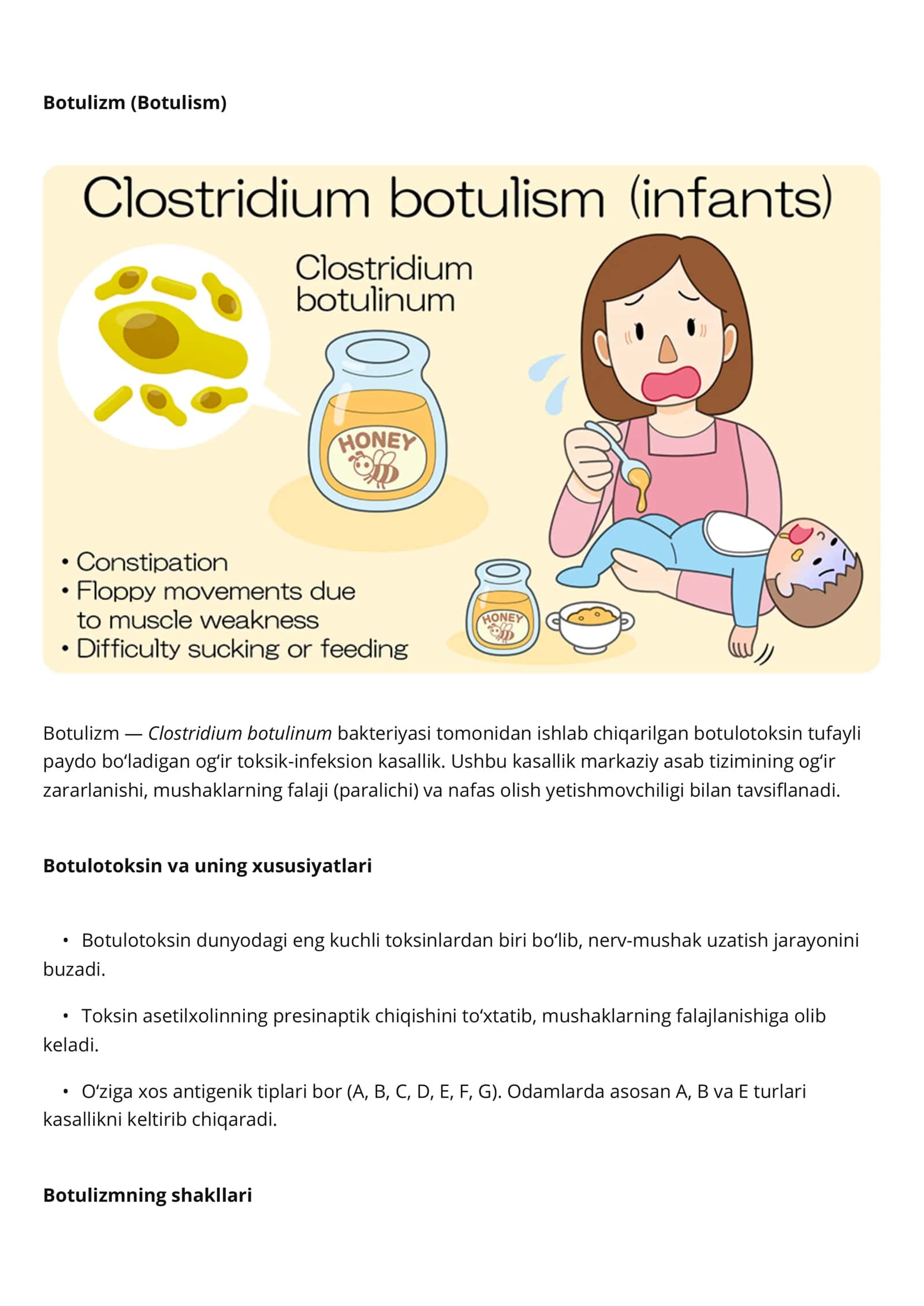 Botulizm (Botulism)