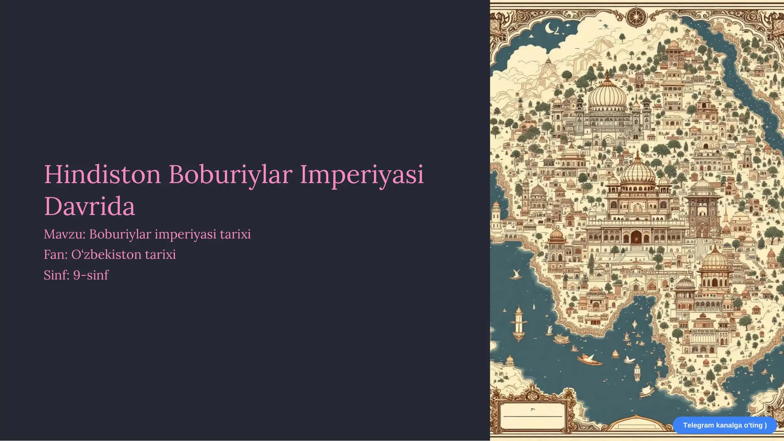 Hindiston Boburiylar Imperiyasi Davrida