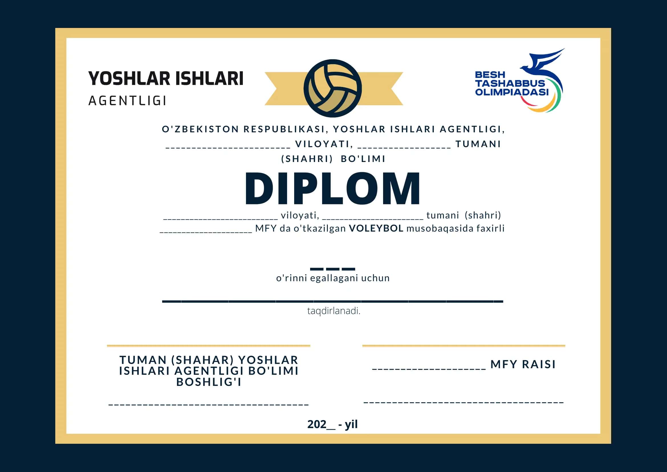 VOLEYBOL musobaqasi