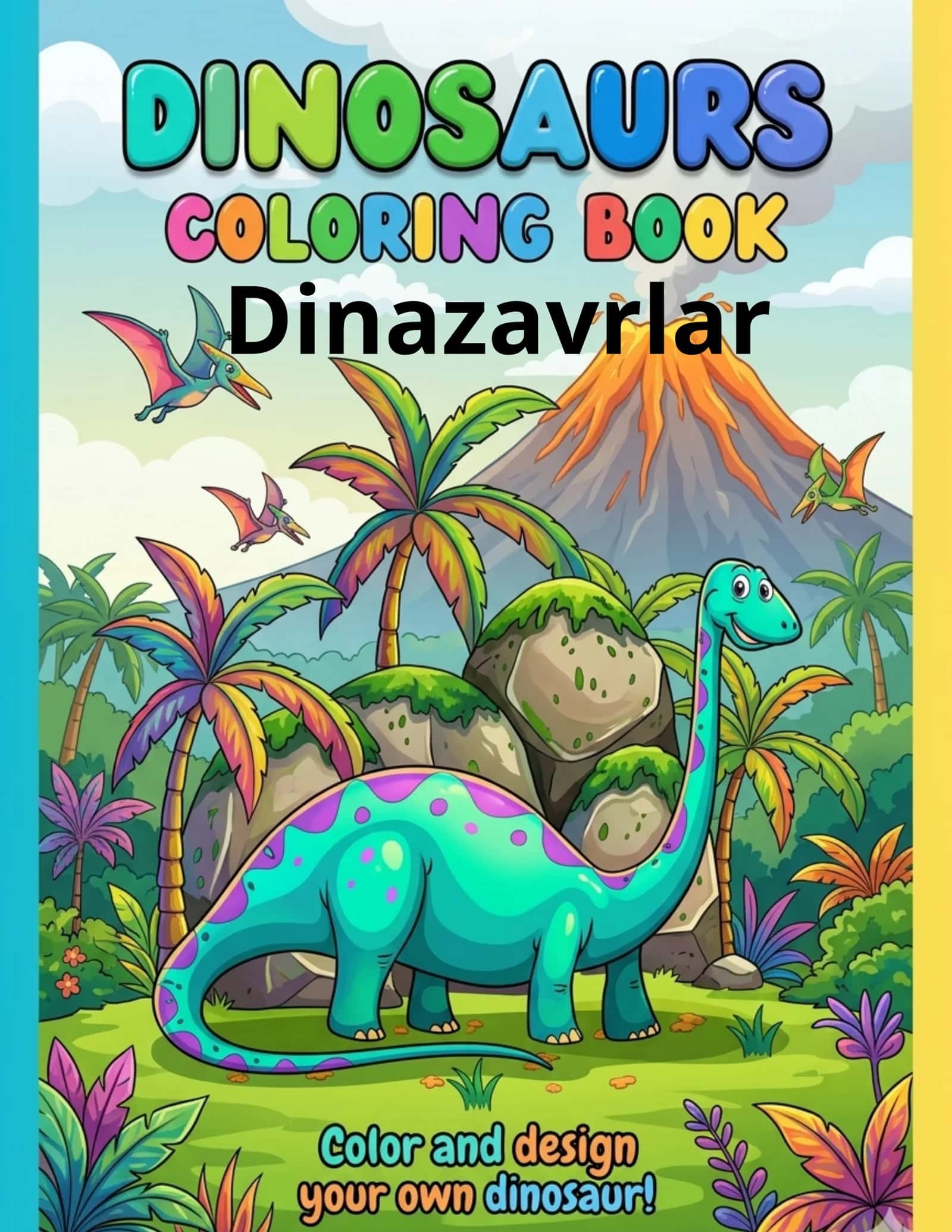 Maktab va Bog'cha bolajonlar uchun bo'yoq qog'oz