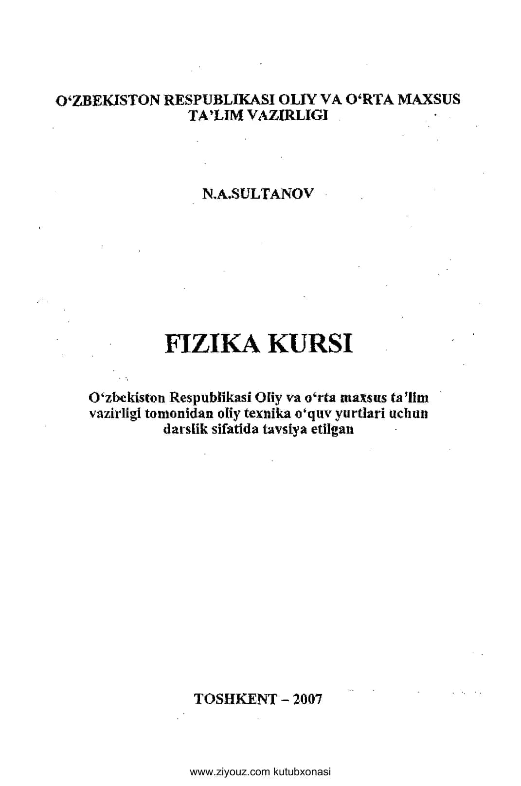 Fizika kursi