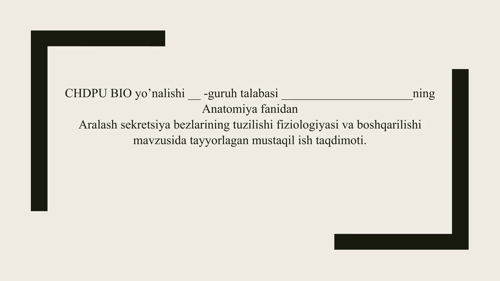 Aralash sekretsiya bezlari