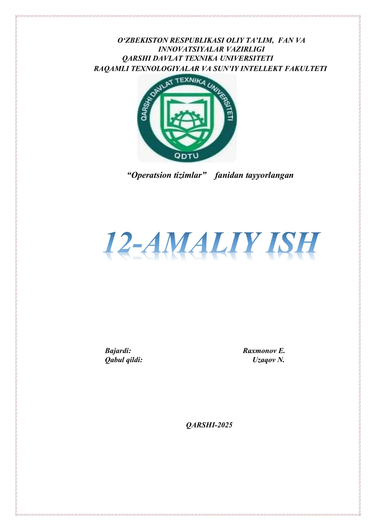 Kompyuterni masofadan boshqarish