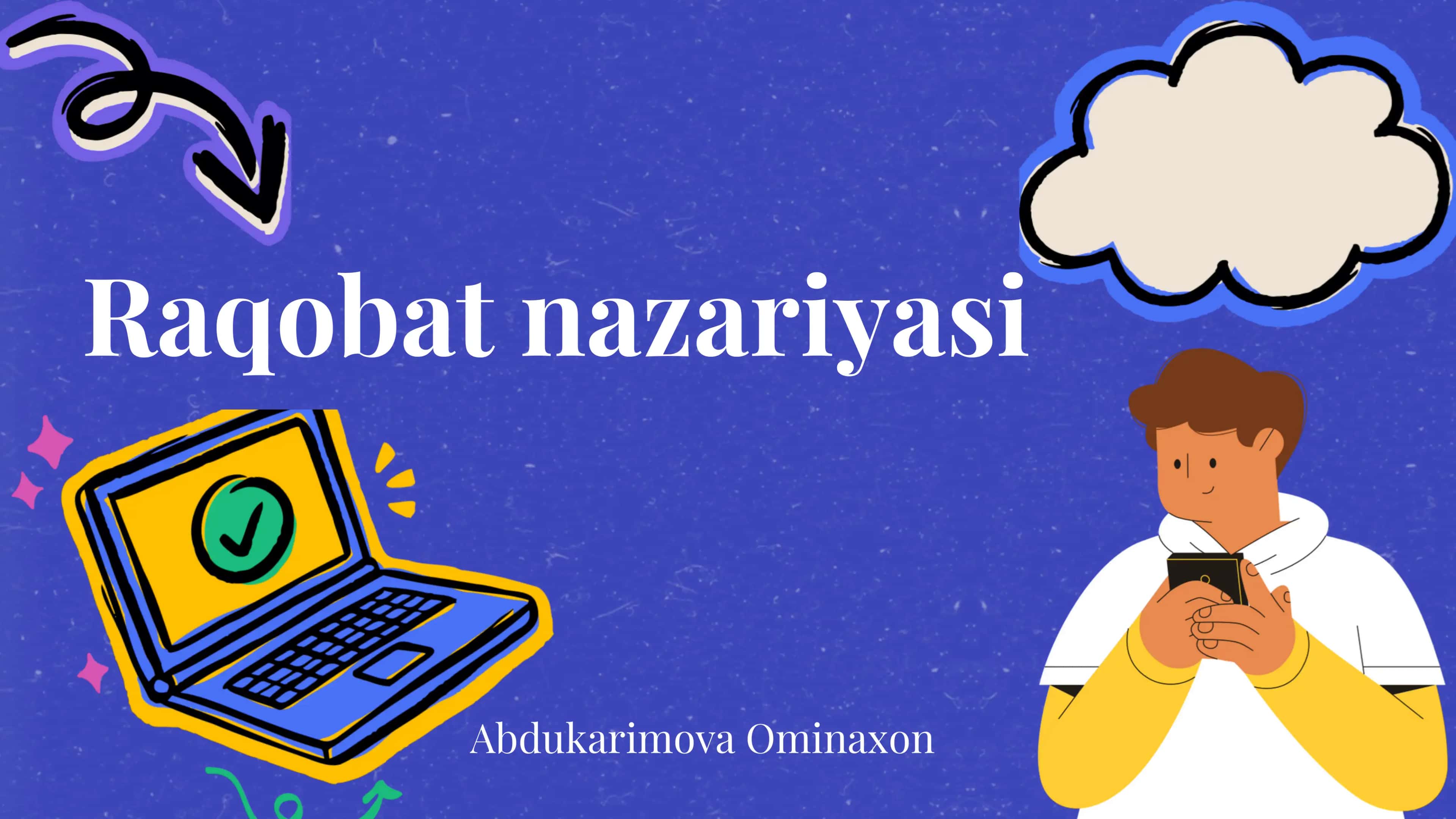 Raqobat nazariyasi. Taqdimot