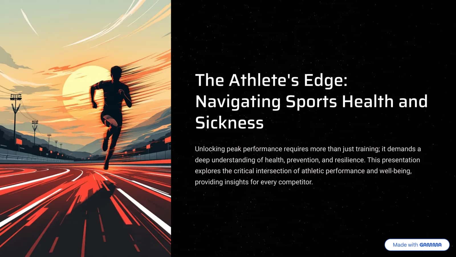 The Athlete's Edge