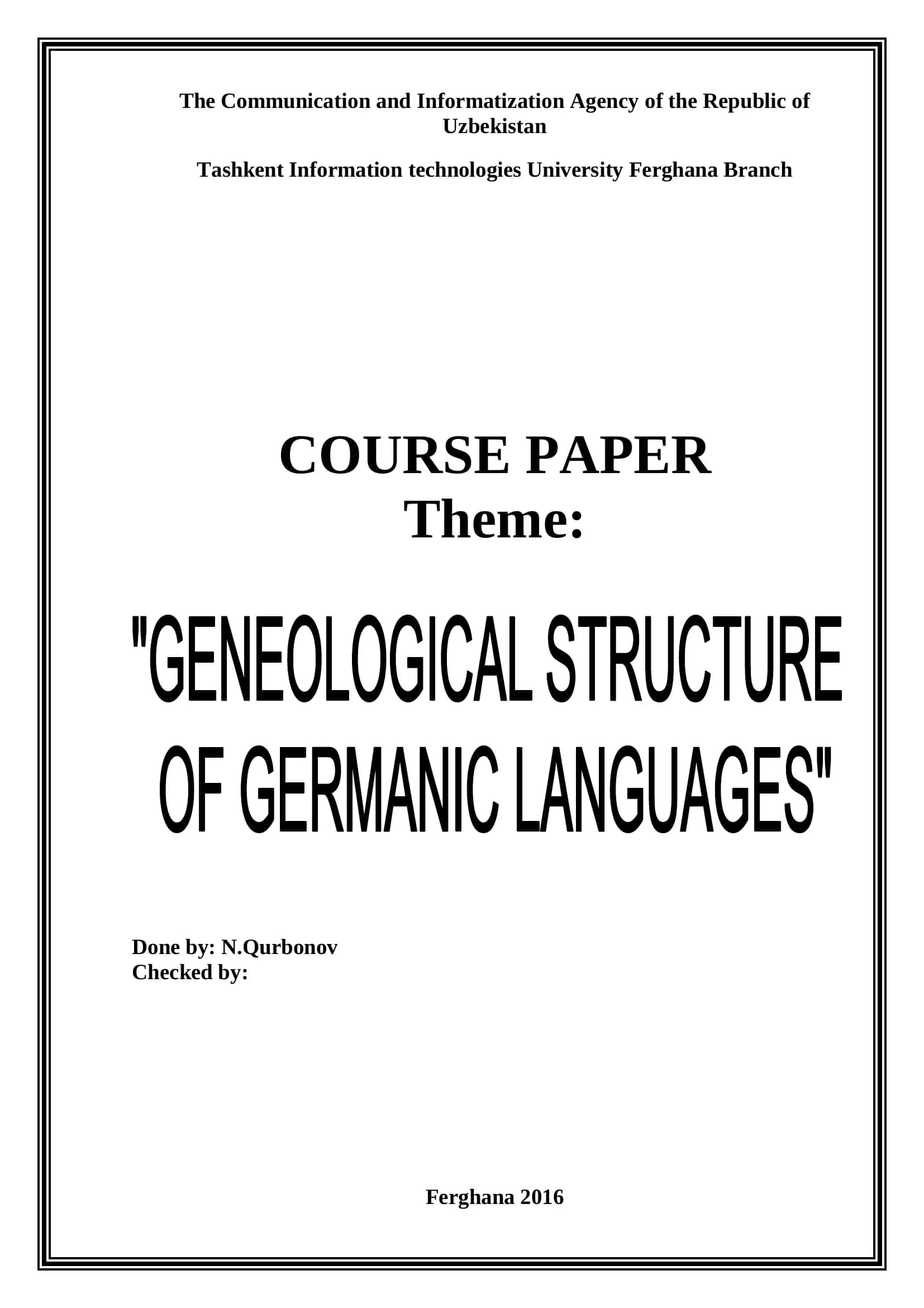 Germanic languages