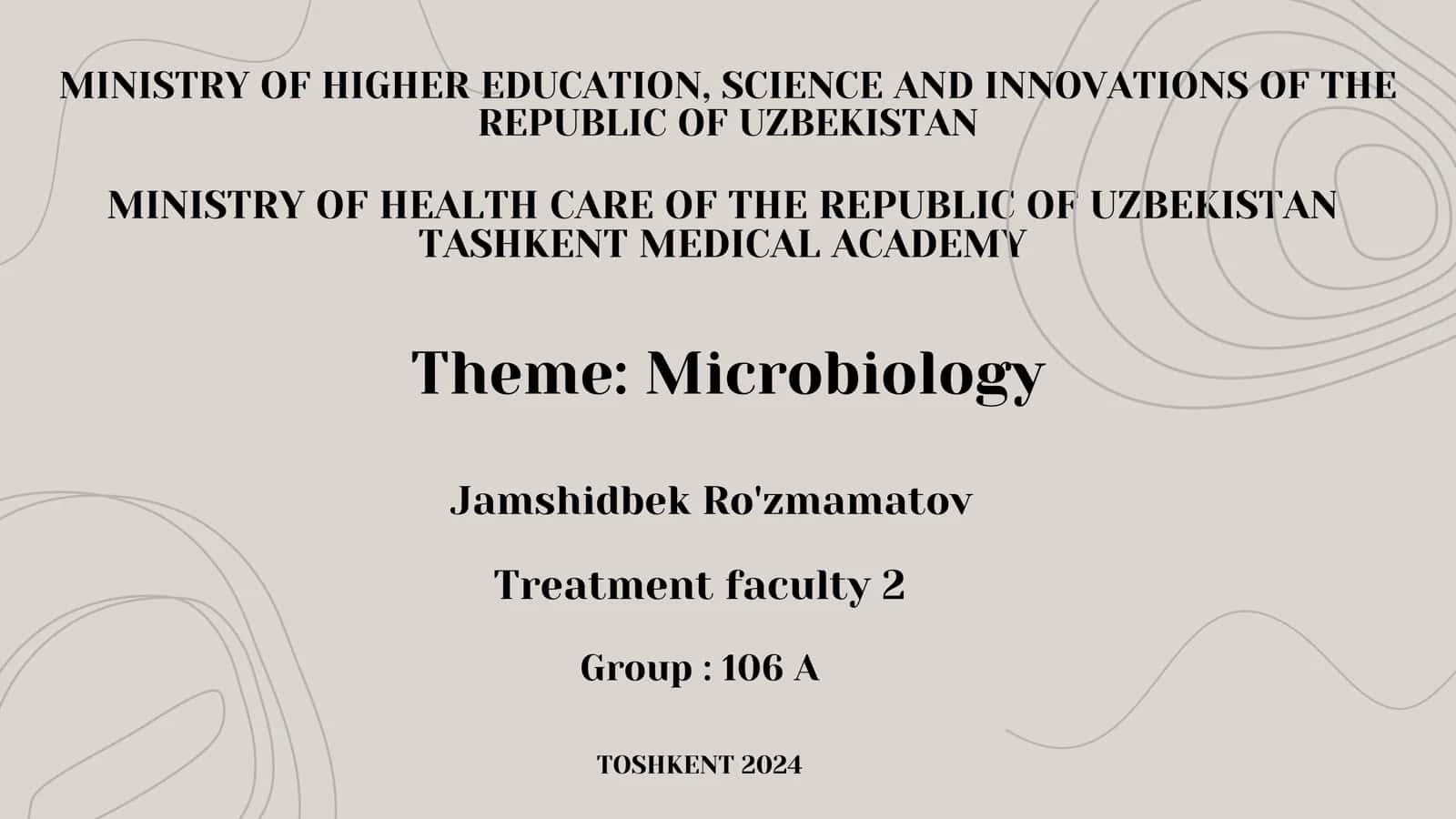 Microbiology