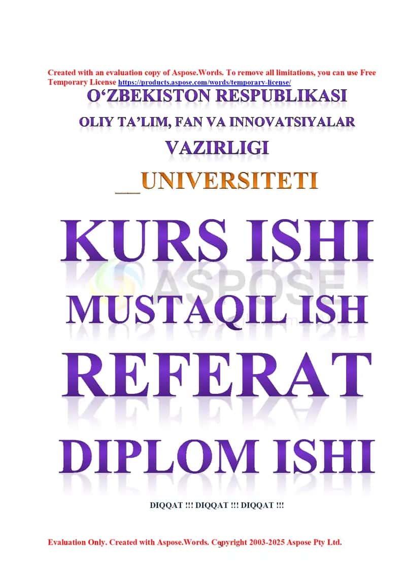 Samarqand viloyati mehnat bozorini tartibga solishning ijtimoiy-iqtisodiy asoslari (malakaviy bitiruv ishi)