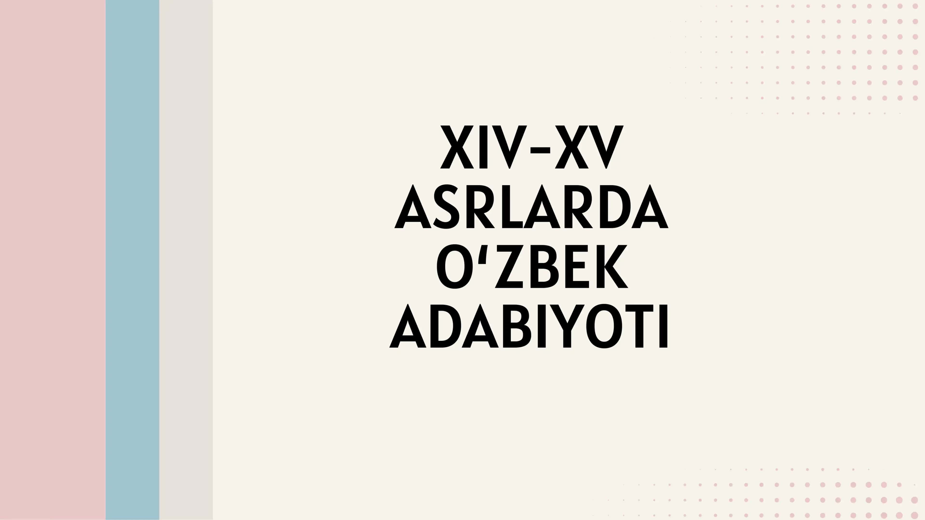 AHMAD YUGNAKIY AXLOQIY ADABIYOT NAMOYONDASI