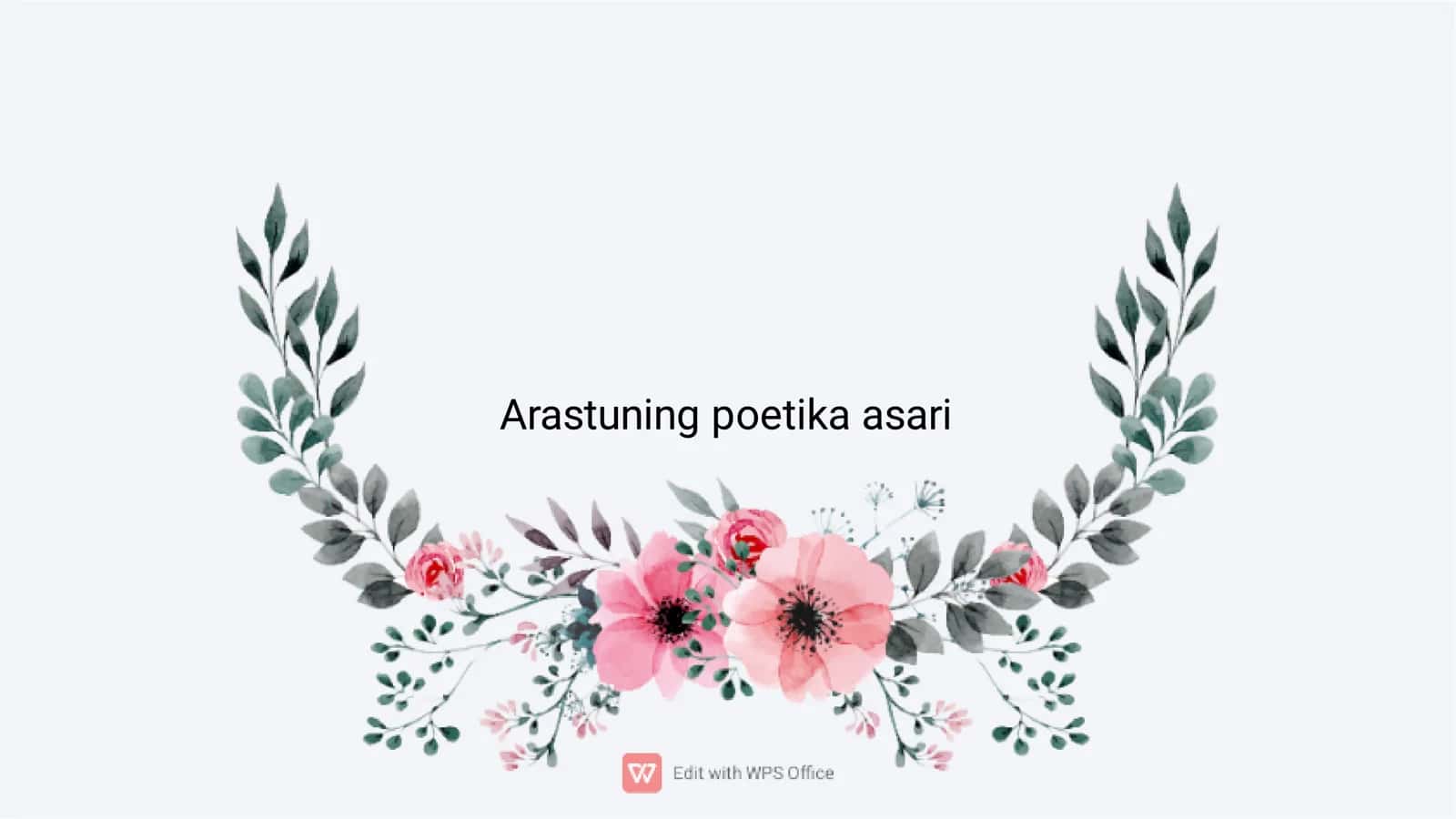 Arastuning poetika asari