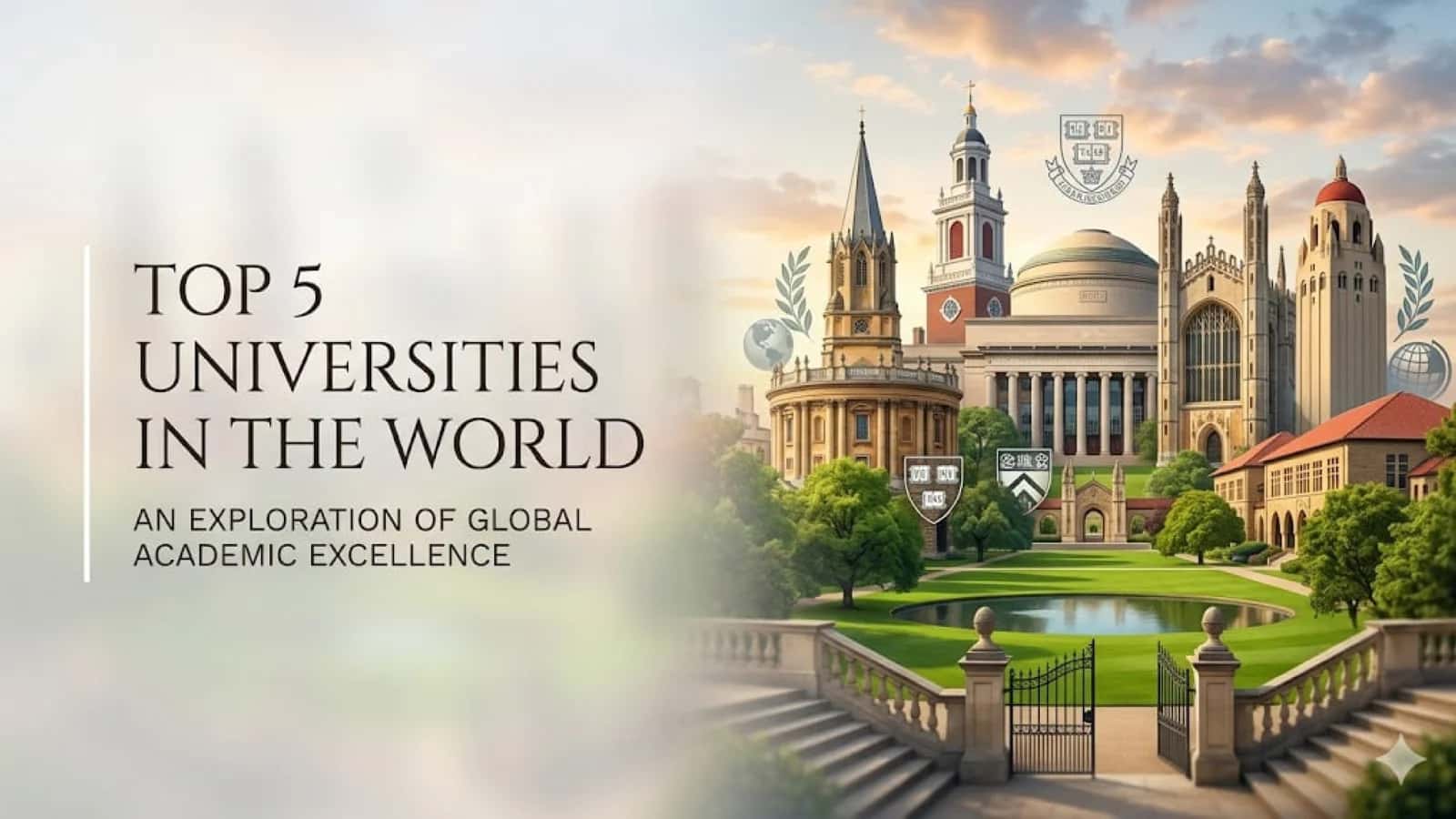 top 5 universities in the world