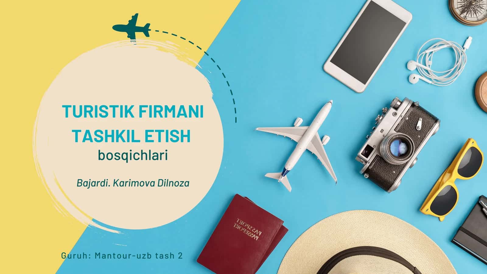 Turistik FIrmani Tashkil Etish