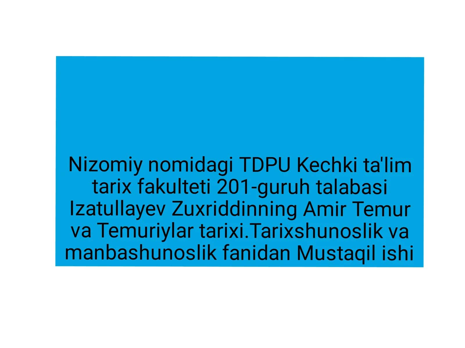 Temur Tuzuklari va uning ahamiyati