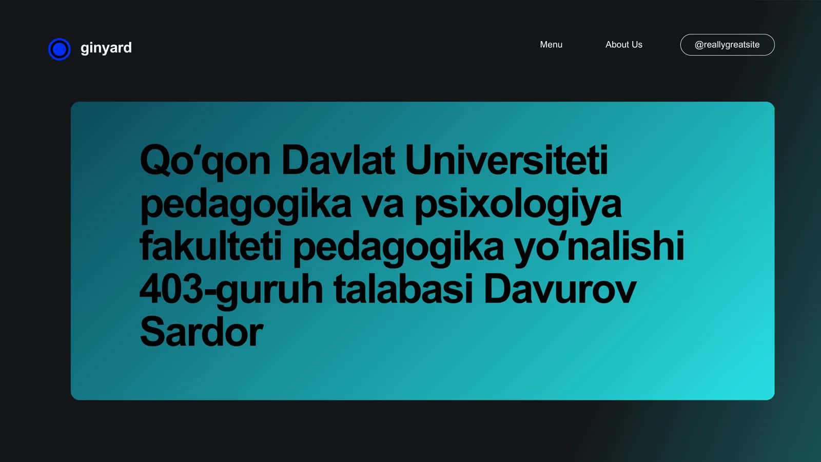 Pedagogik Kvalimetriya